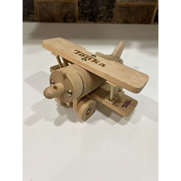TONKA Bi-Plane Pre-Built Hard-to-Find Collectible ‼️3 Propellers Are Missing‼️ - Picture 2 of 9